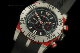 RD00154 Chronoexcel SS/RU/Red Black Manual HW Chrono