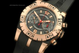 RD00173 Chronoexcel RG/RU/Blk Grey Manual HW Chrono