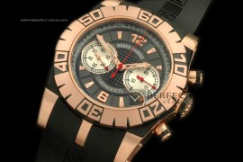 RD00183 Chronoexcel RG/RU/Blk Grey/Wht Manual HW Chrono