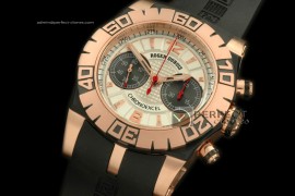 RD00181 Chronoexcel RG/RU/Blk Wht/Blk Manual HW Chrono