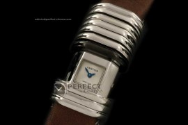 CARDE10002 Ladies Declaration SS/Cer White/Brown Satin Swiss Qt