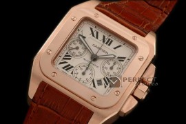 CARS1001Santos 10Chrono FG Men Asia 77528800bph