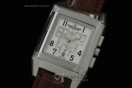 JL01061 Reverso Chronograph SS/LE White Num Jap OS Chrono Quartz