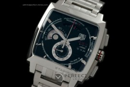 TGM10002 Monaco LS SS/SS Black Jap Quartz Chrono