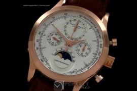 CFB10006 Moon Phase/Calender/Chrono RG/LE White Venus 75 H/W Mov