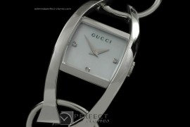 GU01051 Ladies Chiodo 123 SS/SS Pearl White Swiss Quartz/Boxset