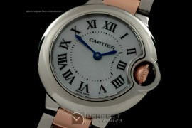 CARBA00204 Ballon Bleu de Cartier Ladies TT MOP White Swiss Qtz