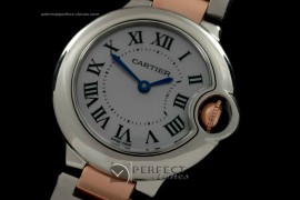 CARBA00207 Ballon Bleu de Cartier Ladies TT MOP Pink Swiss Qtz
