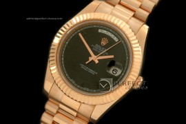 R41DDR01102 RG Pres Fluted Black Numeral Swiss Eta 2836-2 25J