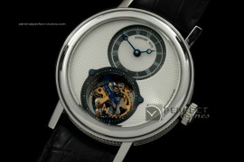 BR00112 Jubilee Tourbillon SS/Le White/Black Flying Tourbillon