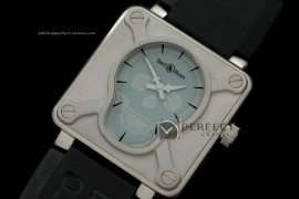 BO01002 BR-01 Airborne SS/RU Light Blue Japanese Quartz