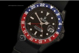RLGPH10003 Pro Hunter GMT Master II PVD Blue/Red Bezel Swiss Eta