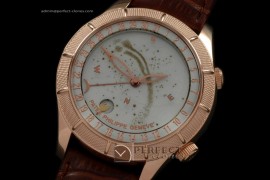 PPSM10011 Skymoon Automatic RG/LE White Asian 2813 21J