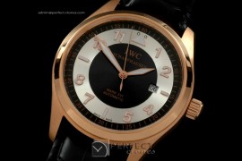 IW00107 Mark XVI RG/LE Silver-Black Swiss Eta 2824-2