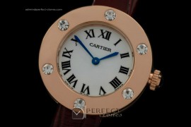 CALV10011 Ladies LOVE Series RG/LE White Jap Quartz/Boxset