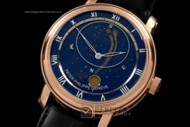 PPSM10033 Skymoon Automatic RG/LE Blue Asian 2813 21J