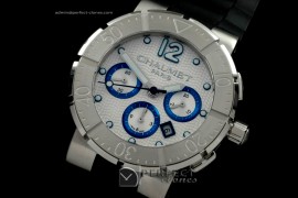 CT10111 Class One Chrono SS/RU Wht Asian 2813 21J