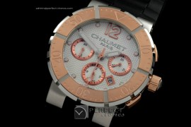 CT10122 Class One Chrono RG/RU Wht Asian 2813 21J