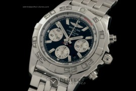 BLB01-10002 Chronomat B01 SS/SS Black Sticks A-77528800bph