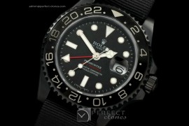 RLGPH10106 Pro Hunter GMT Master MK1 PVD Black Ceramic Bez A2813