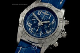BLB01-10013L Chronomat B01 SS/LE Blue Roman A-77528800bph