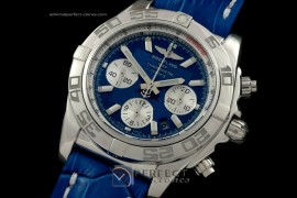 BLB01-10004L Chronomat B01 SS/LE Blue Sticks A-77528800bph
