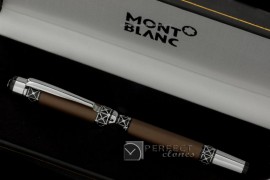 MBP0135 Patrons Of Art Karl Der Grosse Teak/Steel Rollerball