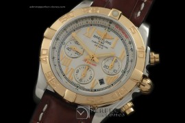 BLB01-10041L Chronomat B01 TT SS/RG/LE White Roman A-7750