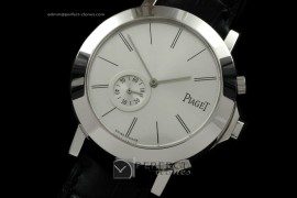 PI01011 Altiplano Duo Jour SS/LE White/Black Swiss Quartz