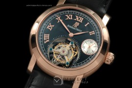 APJA01012 Jules Audemars Tourbillon RG/LE Black Flying Tourbill
