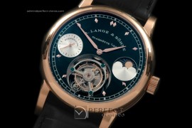 AL01017 Datograph Moonphase Tourbillon RG/LE Black Tourbillon