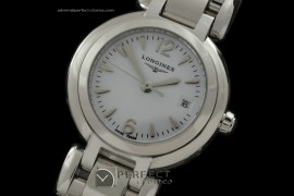 LGLPL10001 Prima Luna Ladies SS/SS White Sticks Swiss Quartz