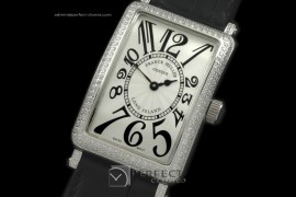 FMLI10051 Men Long Island Diamond SS/LE White Jap Quartz