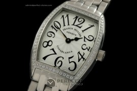FMCAL10011 Ladies Casablanca Diamond SS/SS White Jap Quartz