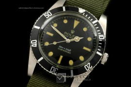 RLSV10021 Vintage 50s James Bond Sub 6536 SS/Nato Blk A-2836