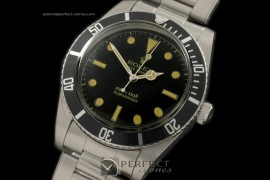RLSV10021S Vintage 50s James Bond Sub 6536 SS/SS Blk A-2836