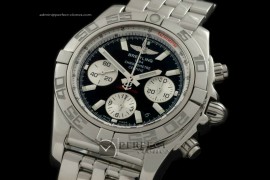BLB01-01002 Chronomat B01 SS/SS Black Sticks A-775Ult V 316F
