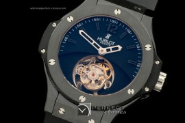 HBT10002 Big Bang Tourbillon Cer/RU All Black Flying Tourbillo