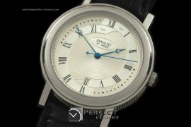 BR01006 Classique Automatic 4927 SS/LE White Asian Eta 2892