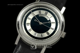 BR00154 Classique Automatic 3965 SS/LE Blk/Silver Asian Eta 2892