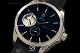 TGCA00107 Grand Carrera Pendulum SS/LE Blk Jap Quartz
