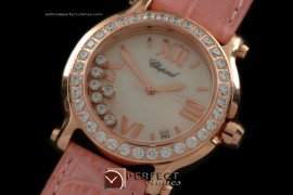 CP00122 Happy Sports RG/LE Diam MOP White Original Swiss Quartz
