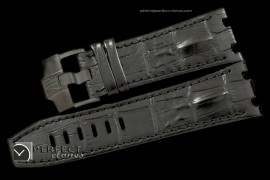 APA10018 Black Horn Back Leather Strap c/w Buckle For Survivor