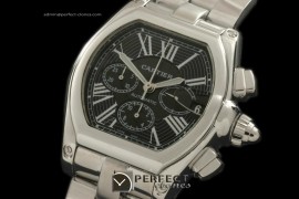 CARR01004 Roadster XL Chrono SS/SS Black Roman A-775Sec@3