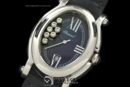CP01017 Happy Sports Oval Ladies SS/LE Blue Swiss Quartz