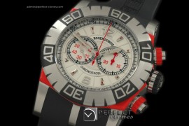 RD00031 Easy Diver Chronoexcel SS/Red/RU White A-775Mod