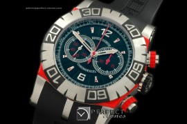 RD00032 Easy Diver Chronoexcel SS/Red/RU Black A-775Mod