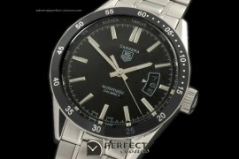 TGCA-00301 Carrera Calibre 5 Automatic SS/SS Black A-2824