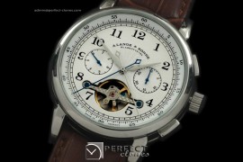 AL01007 Datograph Perpetual Calender Tourbillon SS/LE White Asia