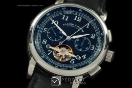 AL01008 Datograph Perpetual Calender Tourbillon SS/LE Black Asia